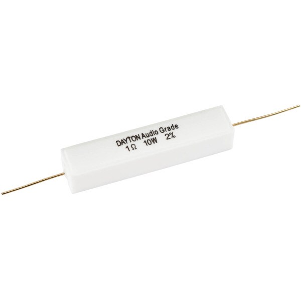 Main product image for Dayton Audio DNR-1.0 1 Ohm 10W Precision Audio Grade R 004-1
